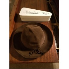 Vintage Borsalino Hat With Box  eb-96632576